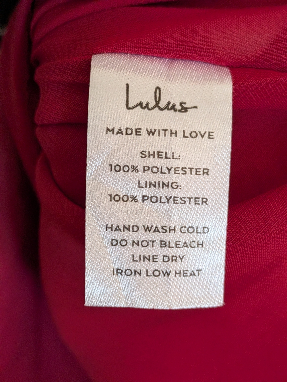 Lulu's Raspberry Double-Strap Ruffle Mini Dress - Picture 6 of 6